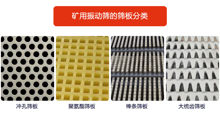 <a href='http://www.hwsmall.cn' title='振動篩' target='_blank'>振動篩</a>篩板種類